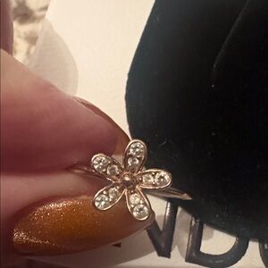 Pandora rose daisy ring